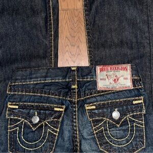 Billy Super T Raw Denim True Religion Jeans Brand New